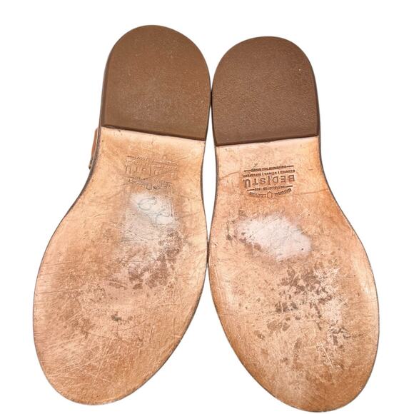 Bed Stu Women’s Kavala Brown Leather Studded Gladiator Sandal Size US 8 - Picture 9 of 12